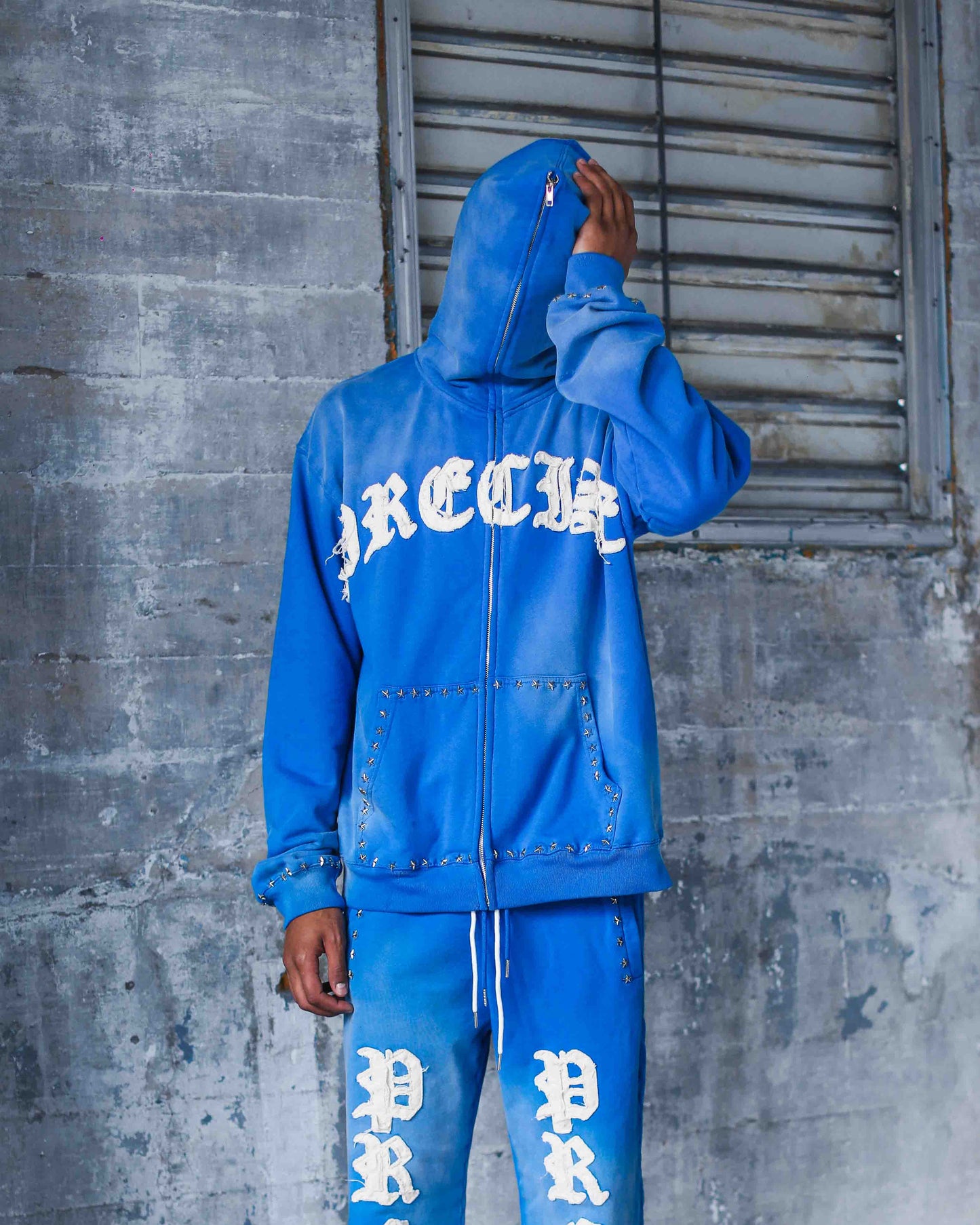 “ (Royal) Star Fade Hoodie”