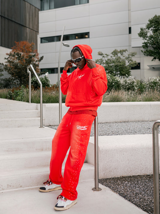 (Cherry) “Star” Washed Hoodie