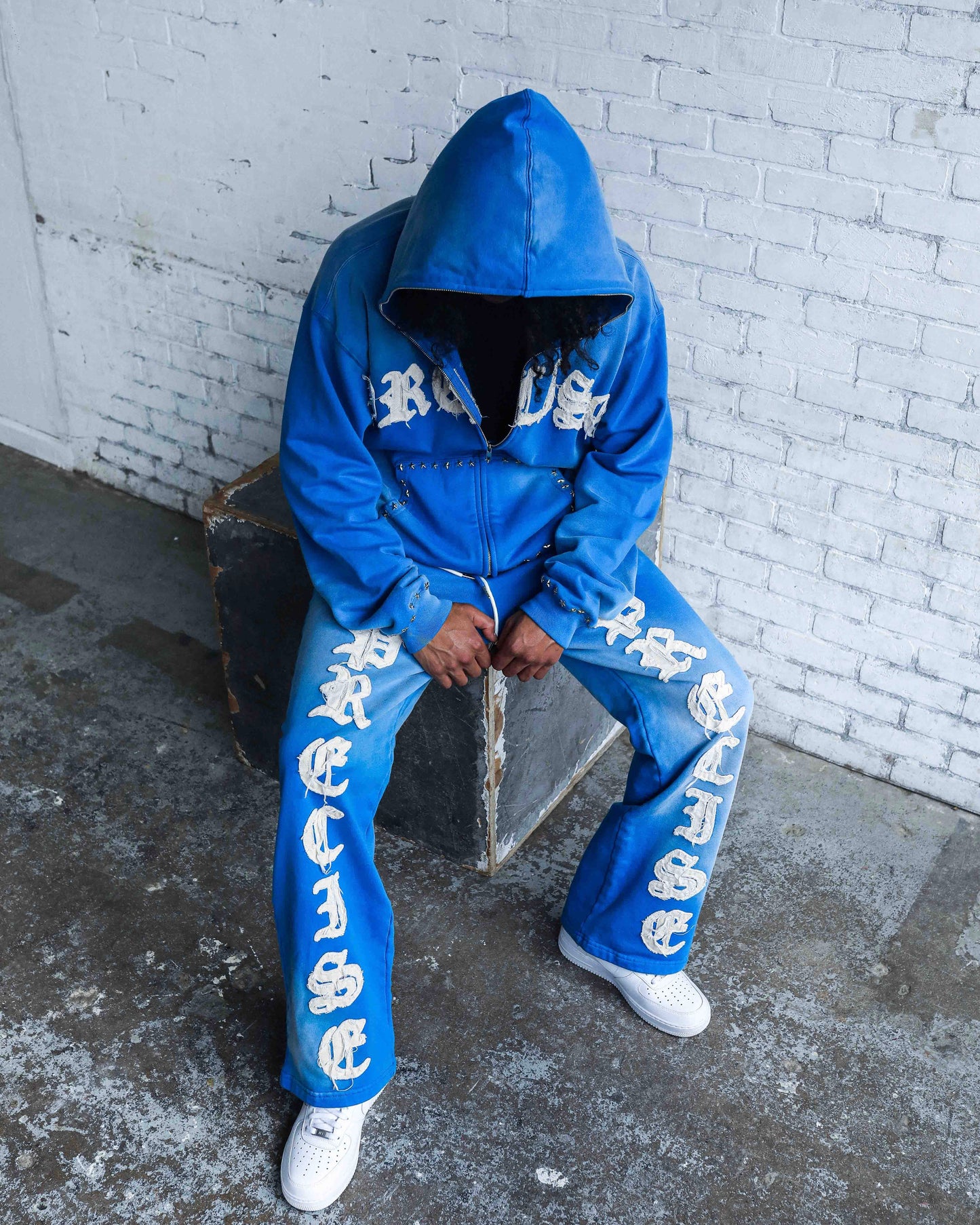Sky Fade Logo Essential Pants