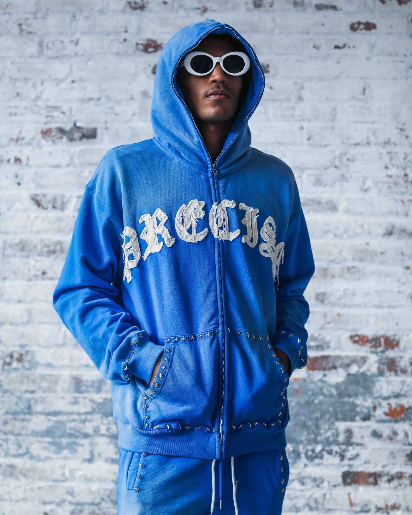 Sky Fade Logo Essential Hoodie