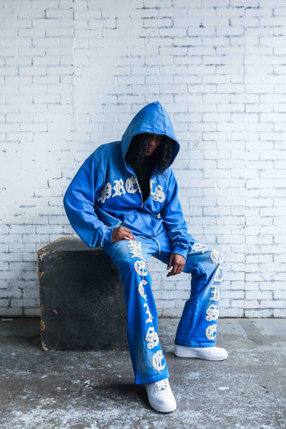 Sky Fade Logo Essential Pants