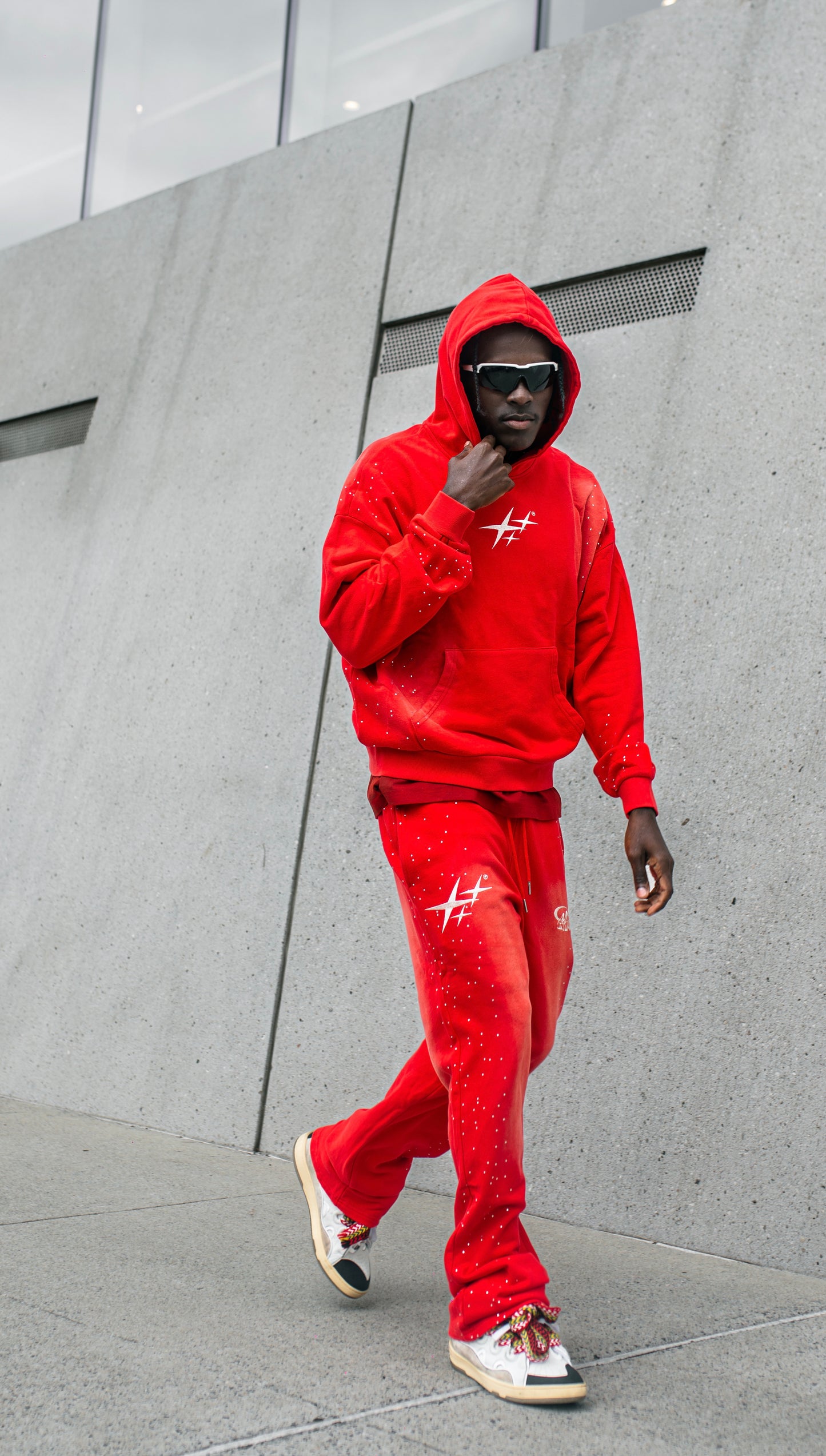 (Cherry) “Star” Washed Pants