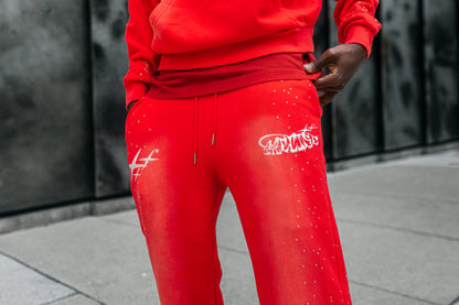 (Cherry) “Star” Washed Pants